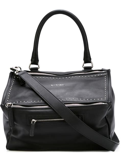 givenchy pandora bag with studs and metal shoulder strap|Givenchy Pandora handbags.